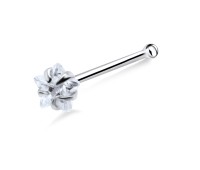 Flower Shaped Bone Nose Stud NSKD-802